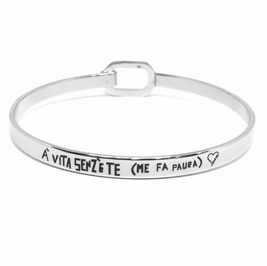 Bracciale in acciaio personalizzabile