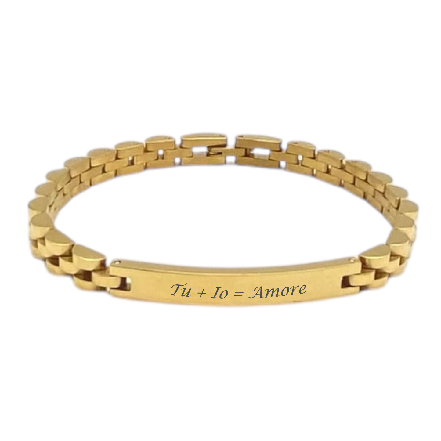 Bracciale acciaio personalizzabile