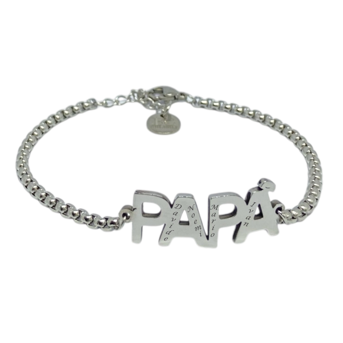 Bracciale acciaio personalizzabile