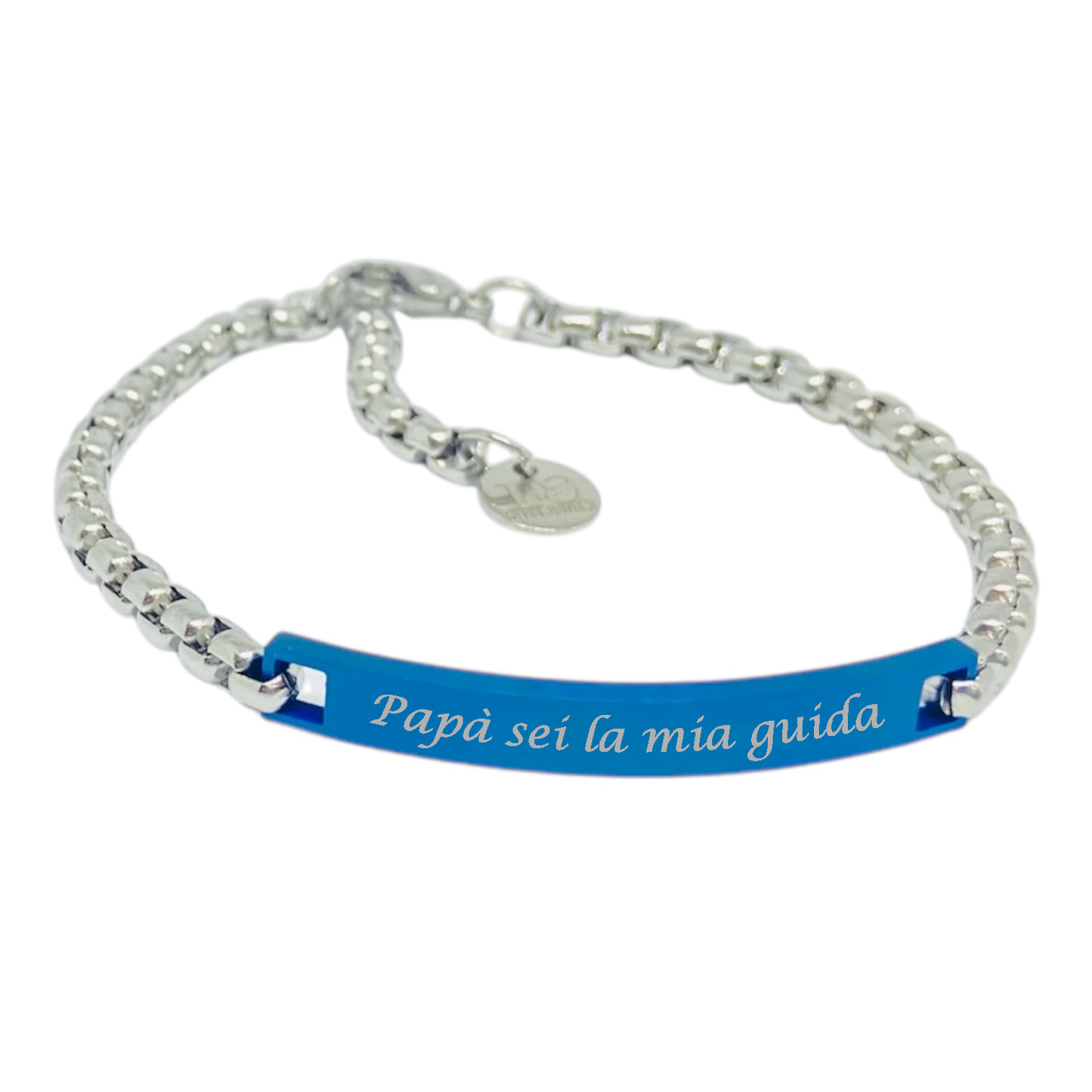 Bracciale acciaio personalizzabile