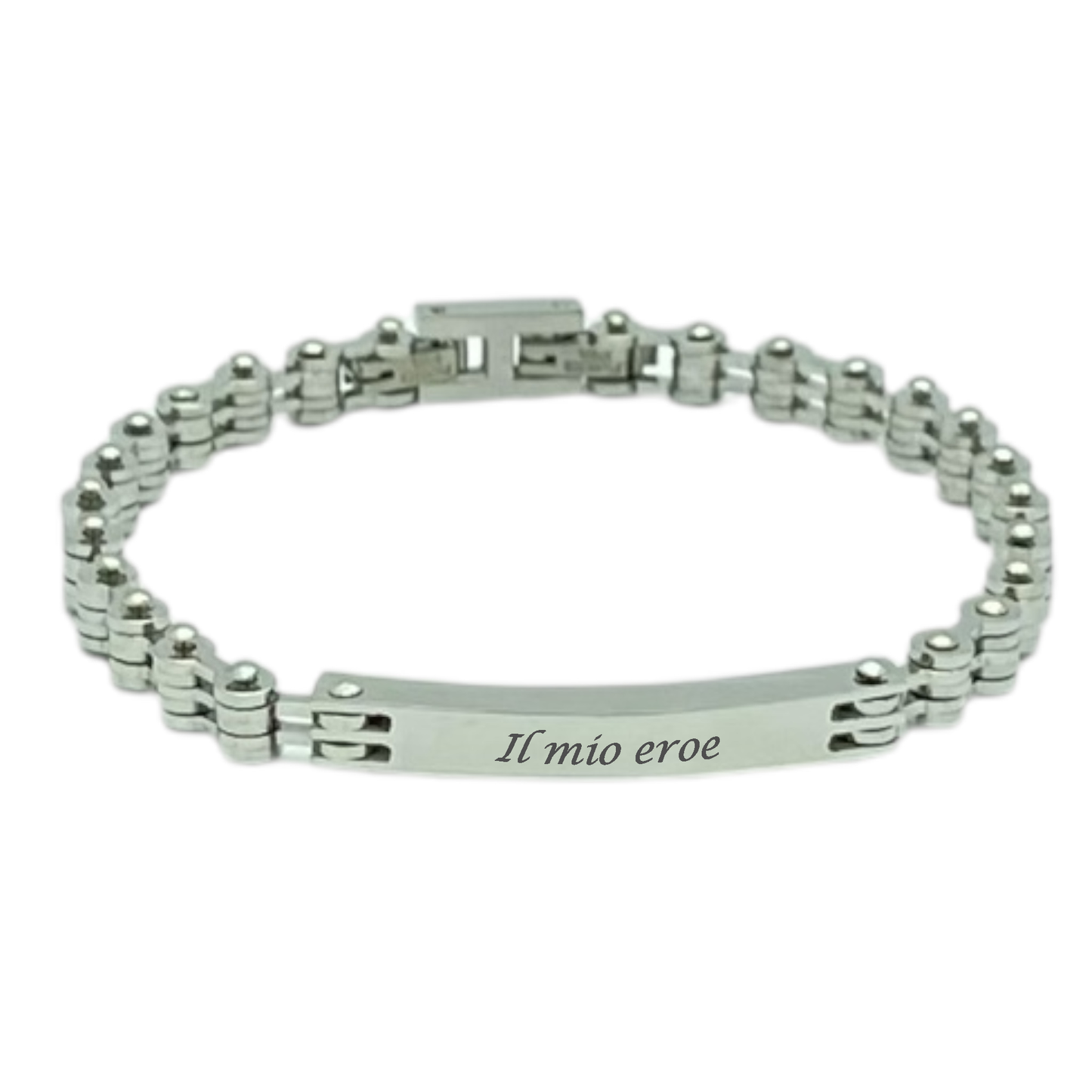 Bracciale acciaio personalizzabile