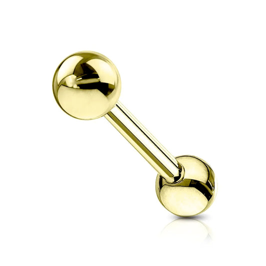 Piercing barbell classico oro