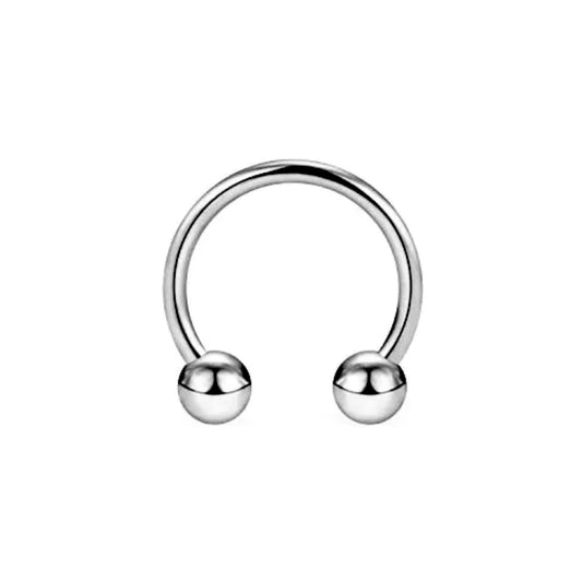 Piercing circular barbell