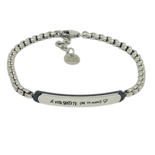 Bracciale acciaio personalizzabile