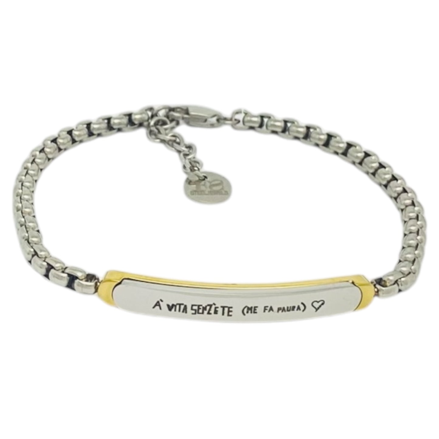 Bracciale acciaio personalizzabile